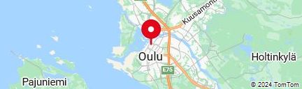 Map of oulu finland